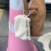 Annie Pouch Mini_Fur Ivory