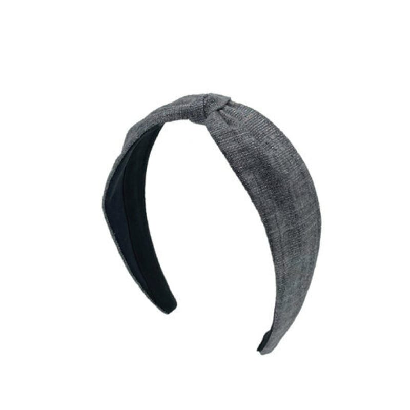 SO`SALT Jennifer Olett Metallischer Knoten Haarband JI2B112023