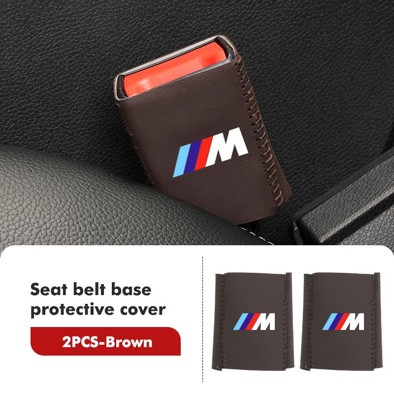 For BMW Car Belt Buckle Plug Protective Cover Interior Accessories E70 E91 E30 G30 E53 M3 M5 X6 X4 X7 E92 E93 X1 X3 X5
