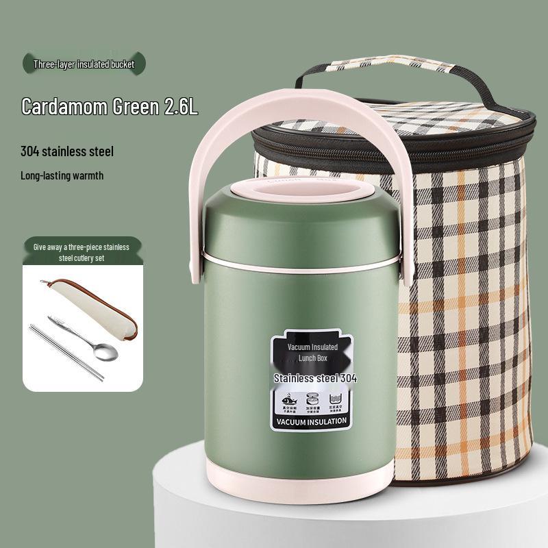 Durable Vacuum Insulated 304 Stainless Steel Lunch Box with Lid