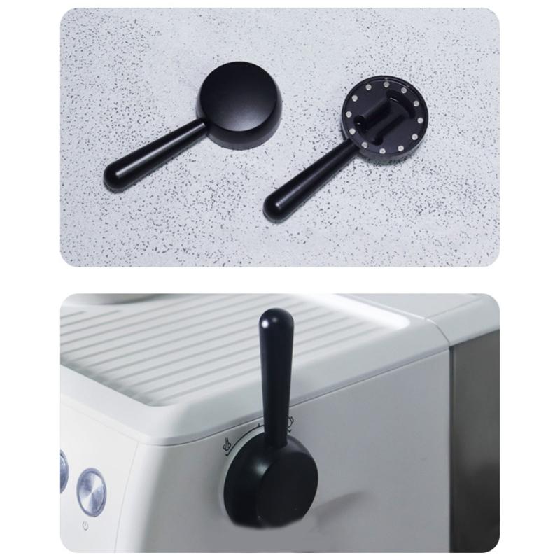 Quick Install Aluminum Steam Lever Magnetic Attachment For Coffee Maker Replacement Part Espresso Machine Accessories