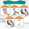 New Shower Handle Grab Bars Ultra Grip Dual Locking Safety Suction Cups Helping Handle Anti Slip Support for Toilet Bathroom