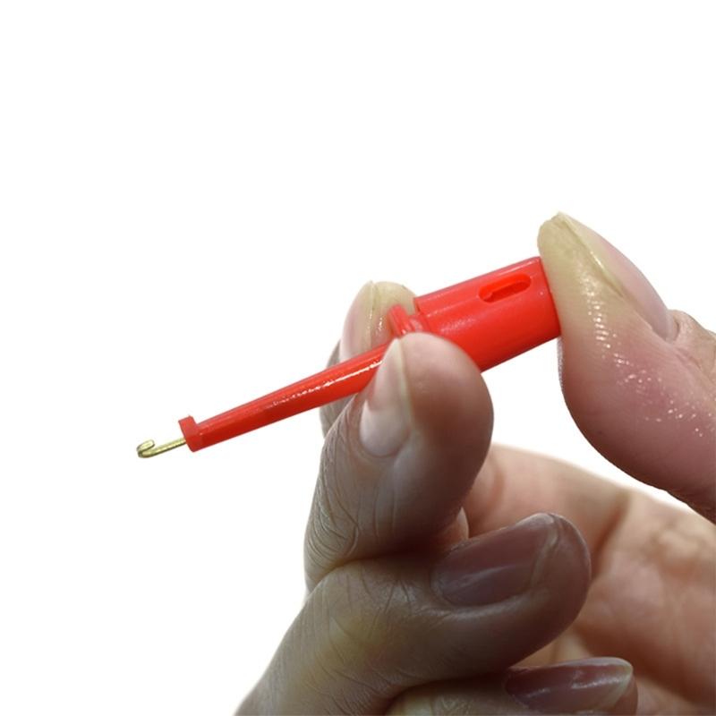 Precise Small Hook Clip Suitable for Circuit Board Pin Clamping with Stable Conductivity Elastic Design Prevents Damage