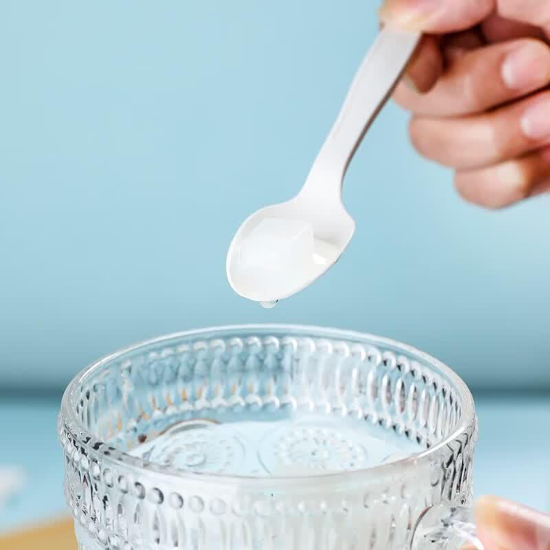 Biodegradable Disposable Long-Handle Spoons