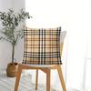 Plaid Print Throw Pillow Digital Printed Cushion Cover Soft Decorative Accent Pillow Xcm for Sofa Bed Home Decor