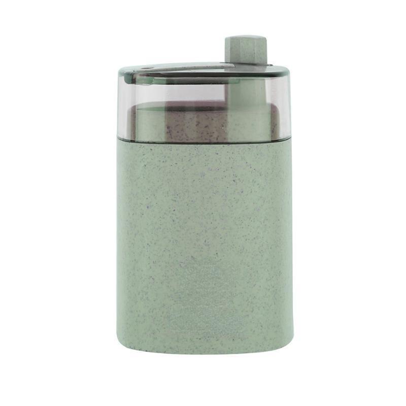 Automatic Toothpick Holder Container Wheat Straw Household Table Toothpick Storage Box