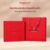 Shanghai Story 100% Mulberry Silk Small Square Scarf Gift Box