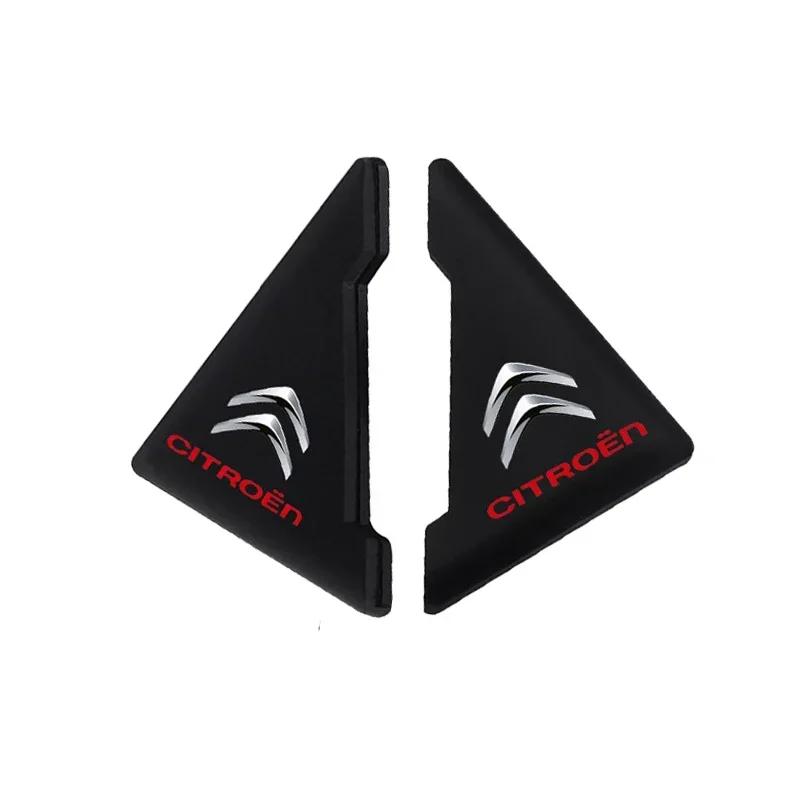 

2Pcs Car Door Corner Protectors Scratch-Resistant Anti-Collision Covers for Citroen C1 C3 C4 C5 Cactus C-ELYSEE DS4 DS5 Berlingo