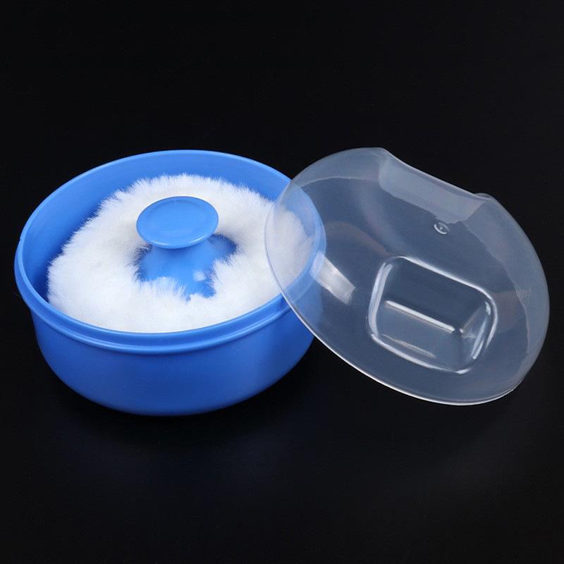 Mother & Baby Body Powder Puff Box – Gentle, Non-Shedding Polyester for Delicate Skin