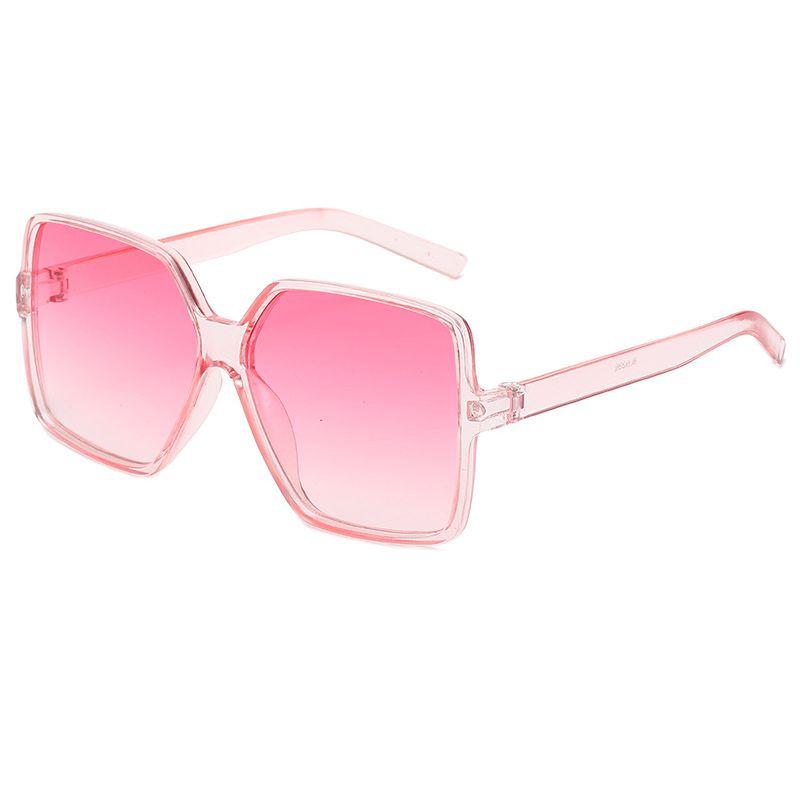 Fashionable Women's Oversized Square Sunglasses With Durable Ac Lens For Outdoor Glam