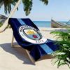 Wild MCFC Victory Print Beach Towel, Large Soft Quick Dry Towel for Beach Camping Swimming