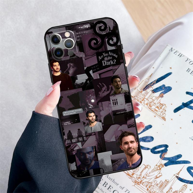 Teen Wolf Derek Hale Phone Case For iPhone 15 16 Pro Max 11 12 13 Mini 14 Pro Max XR 15 16 Plus 16e Cover Coque