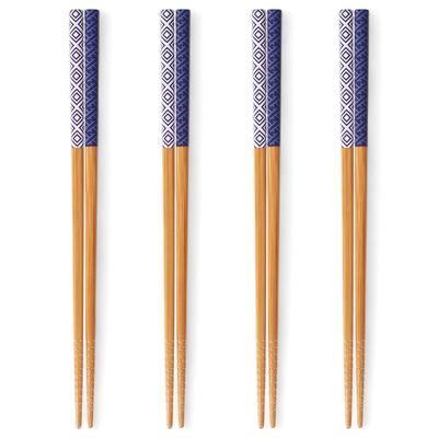 J-kitchens Wooden Chopsticks 4 Pairs Set Made In Japan 22.5cm Daily Tableware PID5910