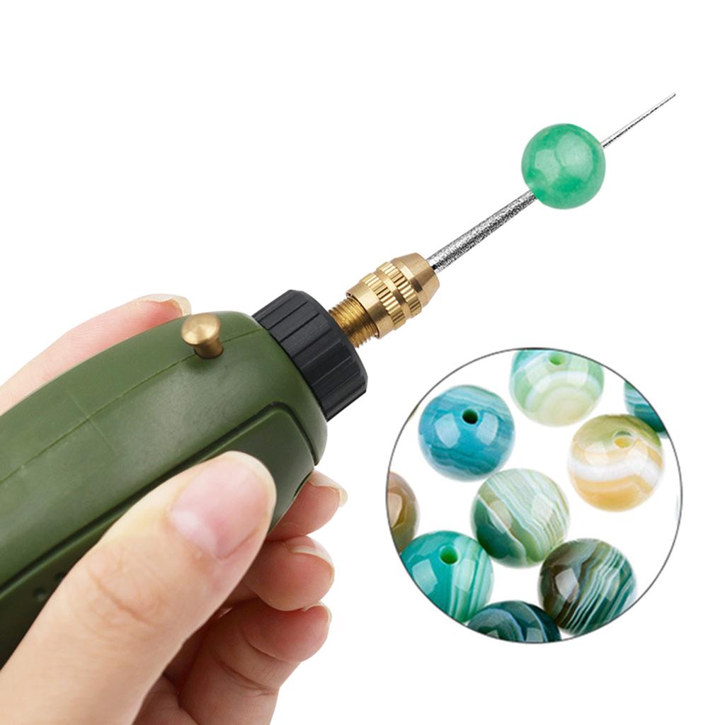 Grinding Rods Mini Drill Jade Grinding Bit Bur Needle Polishing Carving Engraving Bits for Glass Jade Stone 4PCS