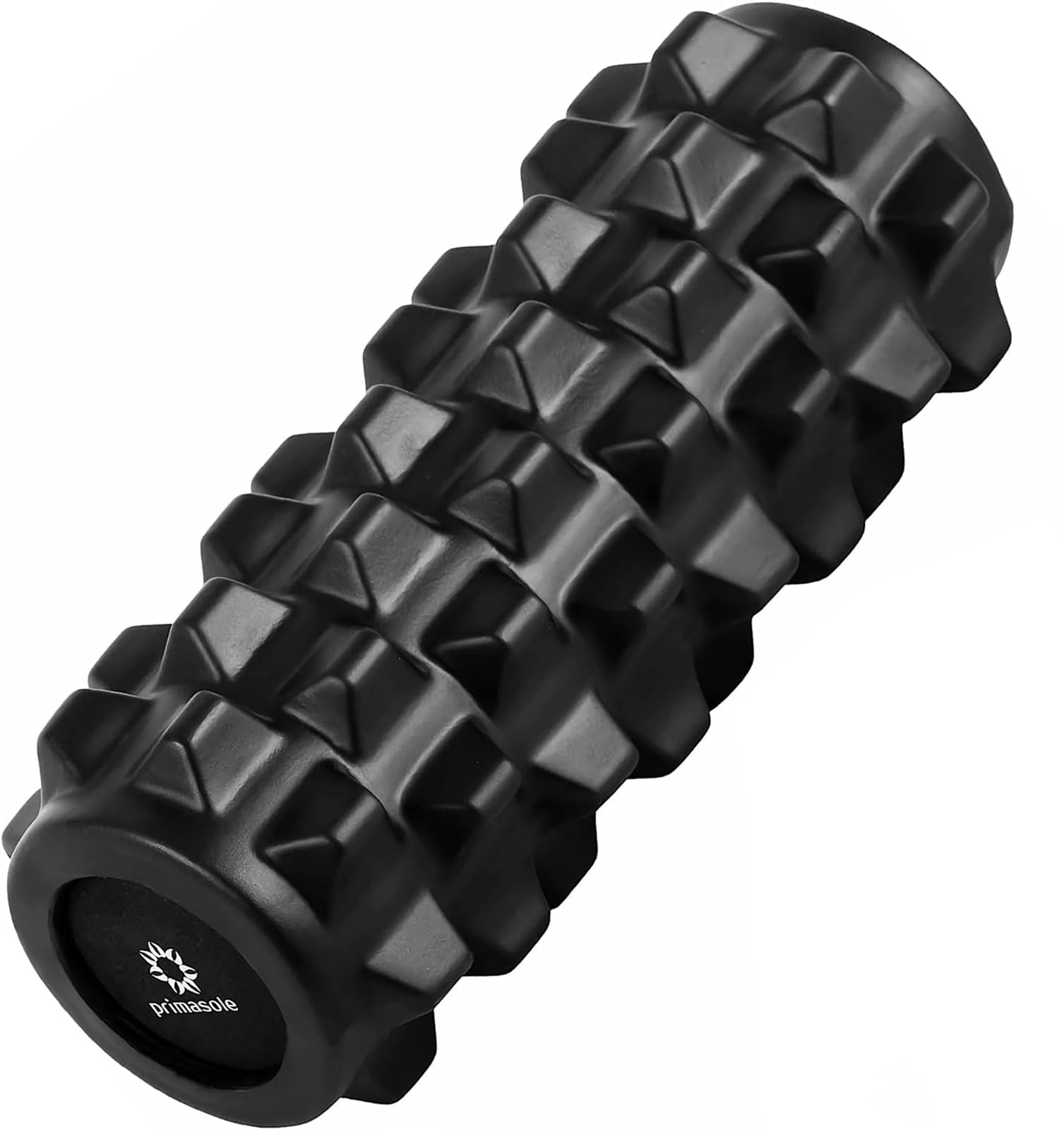 

Компактный массажный ролик Primasole Foam Roller для йоги, упражнений на растяжку и ухода за собой, черный
