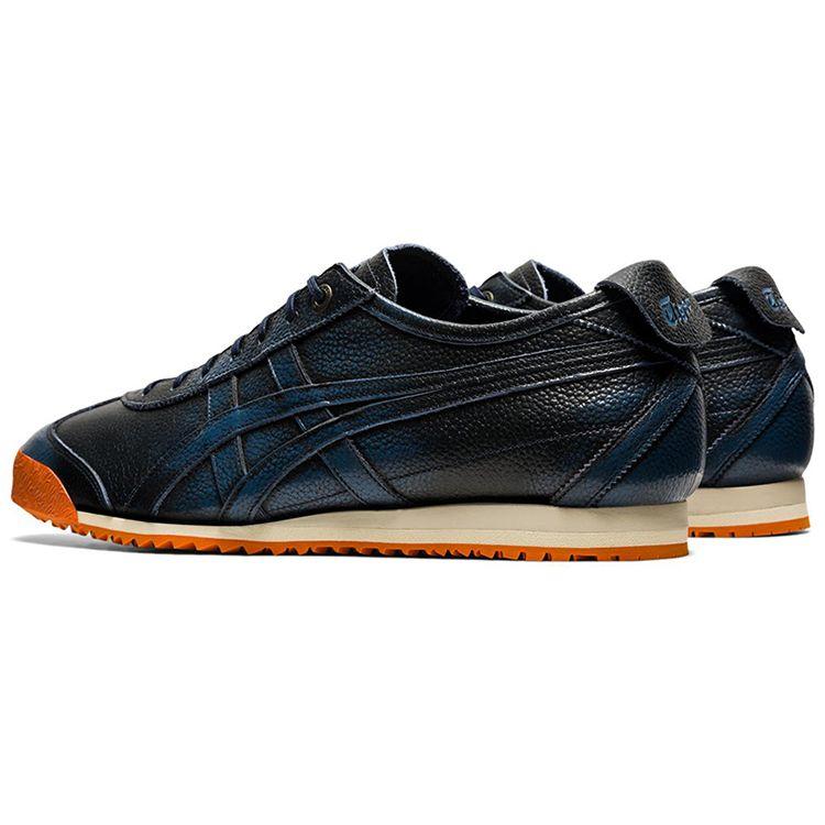 ONITSUKA TIGER Mexico 66 Sd Non-Slip Durable Lightweight Low-Top Sports Casual Shoes Unisex Sneakers Blue Brown 1183A837-400