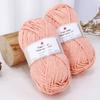 Hollow Craft Yarn for Crochet Hat and Handmade Bags, Flexible Knitting Yarn Roll for DIY Handbags and Weaving Project
