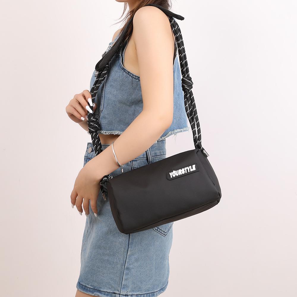 2025 Spring Fashion: Water-Repellent Nylon Cross-Body Bag for Women & Men