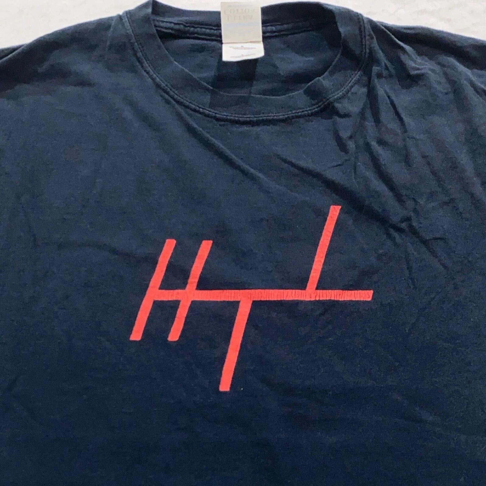 vtg Y2K HATING THE LOVE CONCERT T-Shirt LARGE soft punk rock music L