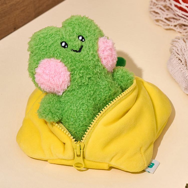 Line Friends Minini Farm Lenini Open Doll Keyring — фото 3