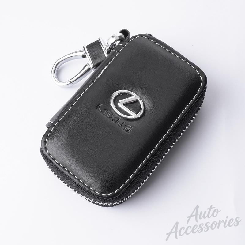 

Leather Key Holder Car Keychain Key Bag Organizer Car Key Case For Lexus RX300 IS200 IS250 ES350 Ct200h NX300h RX350 ES300h NX
