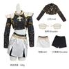 KPop Demon Hunters Kids Rumi Zoey Mira Cosplay Glitter Costume White Uniform Set Huntrix Outfit For Girls  Halloween Role Play