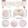 Judee Women 3 Pcs Headband And Wristband Set, Microfiber Wrist, Wrist Wash Bands, Skincare Headbands Makeup Headband With Wrist Band, Facial Headban
