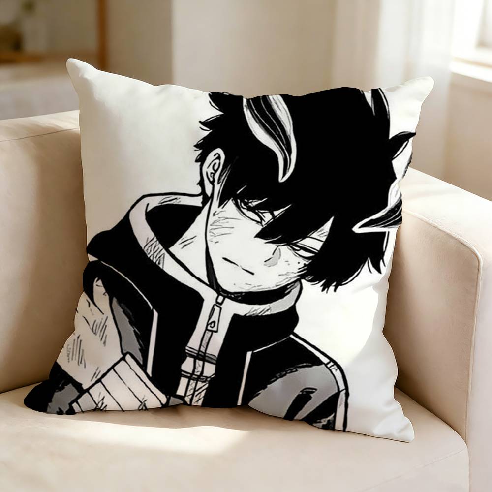 ANIME TTougen Anki SShiki Ichinose Square DoubleSided printed Pillow Case Bedroom Bedside Pillow Sofa Cushion Cover