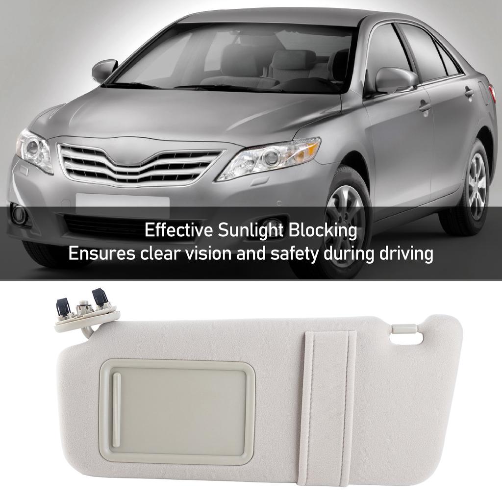 74320 33B81 B0 Front Left Driver Side Sun Visor UV Blocking Improve Visual Comfort Elegant 74320 06780 B0 for  2007 To 2011