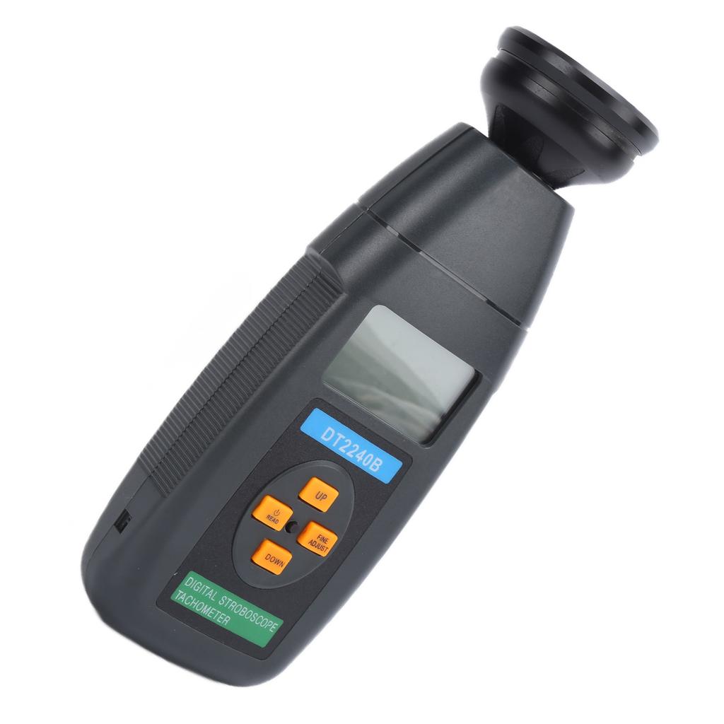 DT2240B Non Contact Tachometer Photoelectric Speed Meter Compact Digital Stroboscope Tachometer