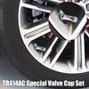 20/10pcs Set TR414AC Valve Cap Car Truck Wheel Tire Valve Stem Hex Cover Set with Sleeve Covers Valve Caps Auto Tire Accessories