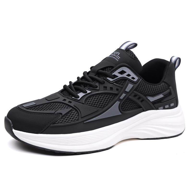 Low Top Breathable Mesh Shoes for Men Spring Summer Fashion Casual Sneakers Male Fashion New Designer Platform Sneakers Man