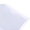 Sush A4 Horizontal Transparent Self-Adhesive Plastic Card Holder