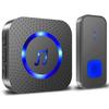 Wireless Doorbell - AIMOONSA - 1 Button 1 Receiver Kit - IP55 Waterproof - 400 M Range - 110 dB