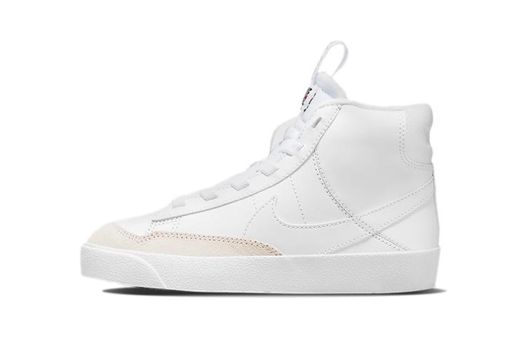 

Nike Blazer 77 SE D Mid top Skateboard Shoes White Children Aged 3 7 Years Old DH8641-102 28
