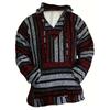 Men's  Tribal Style  Comfort  Hooded Hood  Long Sleeves  Hoodie