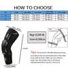 1Pcs Sports Cycling Knee Pads Stretch Warm Leg Warmers Honeycomb Impact Protection Patella Protection Basketball Soccer