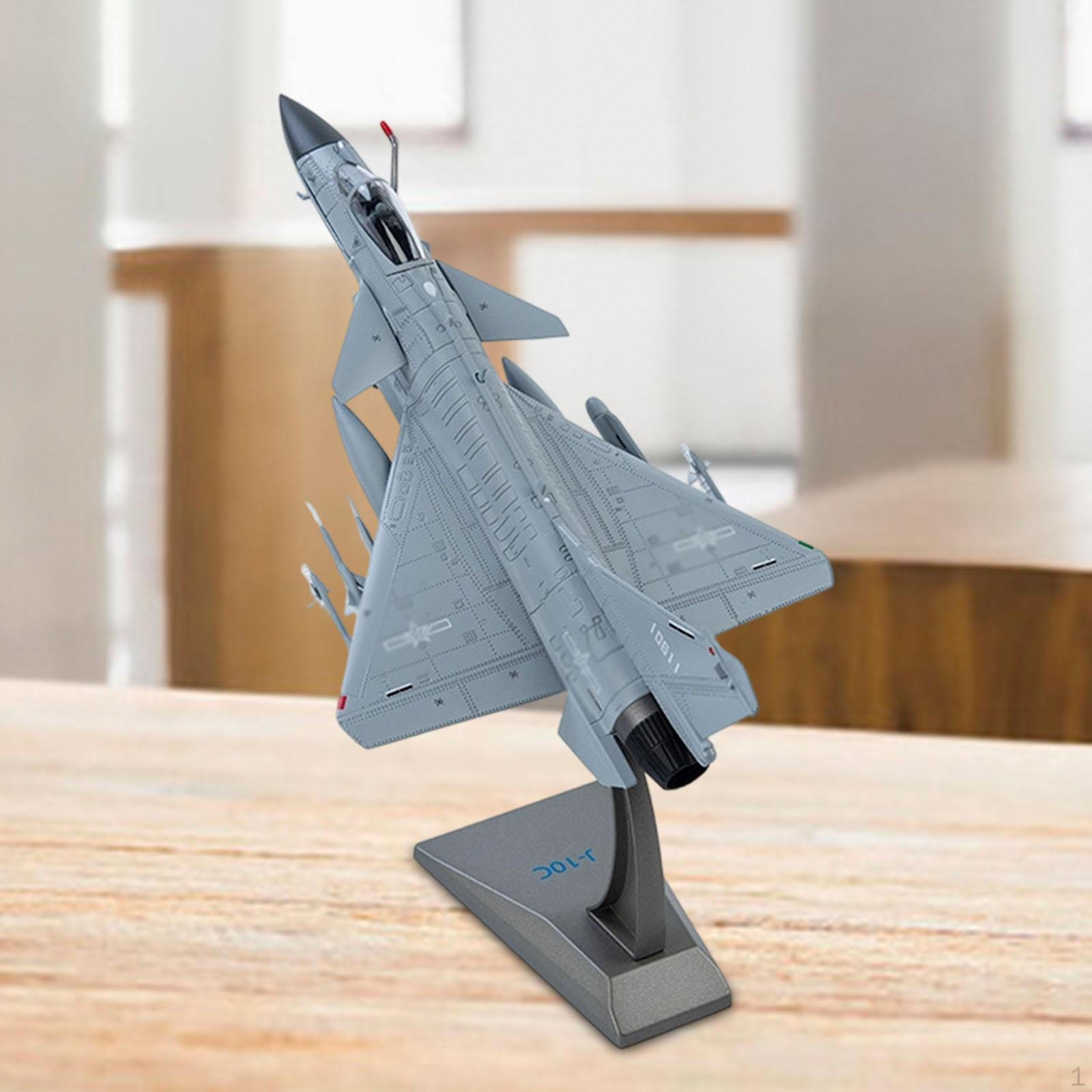 

Model, Miniature Airplane, Model Airplane Kit with Made of Alloy Material for S J 10C