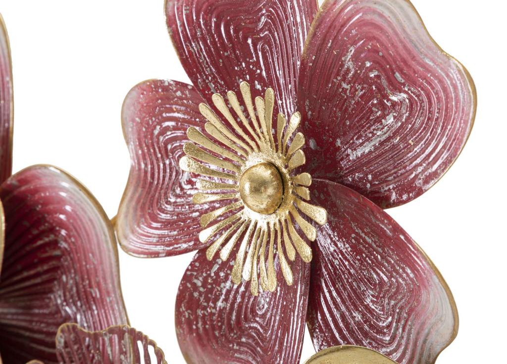 Iron Wall Panel Lobes 91.4X6.4X50.8 Cm