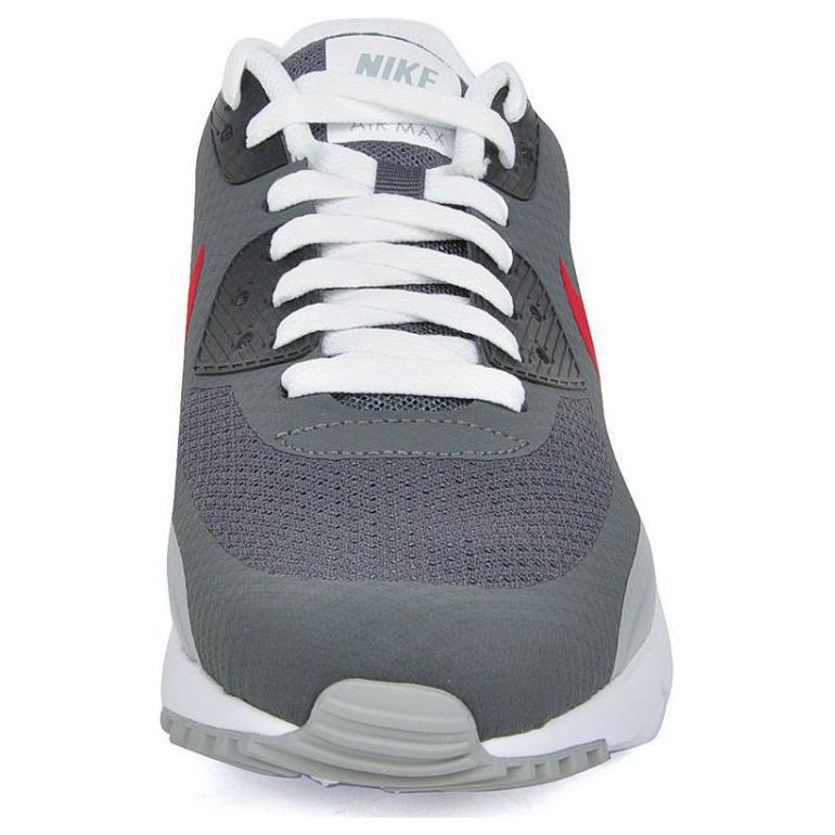 Nike Air Max 90 Ultra Tmavě šedá Gym Red Pánské tenisky Vlčí šedá 819474-006