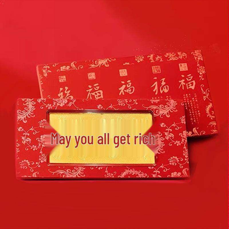 2025 Prosperity Princess 999 Gold Red Envelope Ornament - New Year Gift