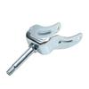 Steel Wheelchair Fork 6/7 Inch Wear-resistant Front Wheel Bracket With Bearing Wheelchair Front Wheel Support
