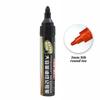 3color Large-Capacity Marker,Oblique And Round Toe,Oil-Based Big-Ended Marker Pen,Refillable Waterproof,Non-Erasable