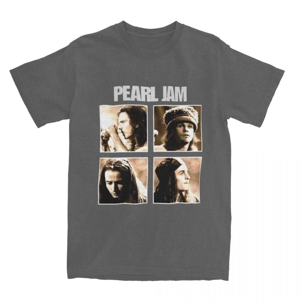 Pearls Jams T-Shirt Summer Eternal Joy The Happiness Found in Music Fun T-Shirts Cotton Harajuku Tshirt For Men Print Clothing