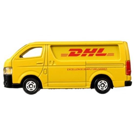Takara Tomy Tomica No.102 DHL Delivery Vehicle Mini Car Toy Ages 3 Up