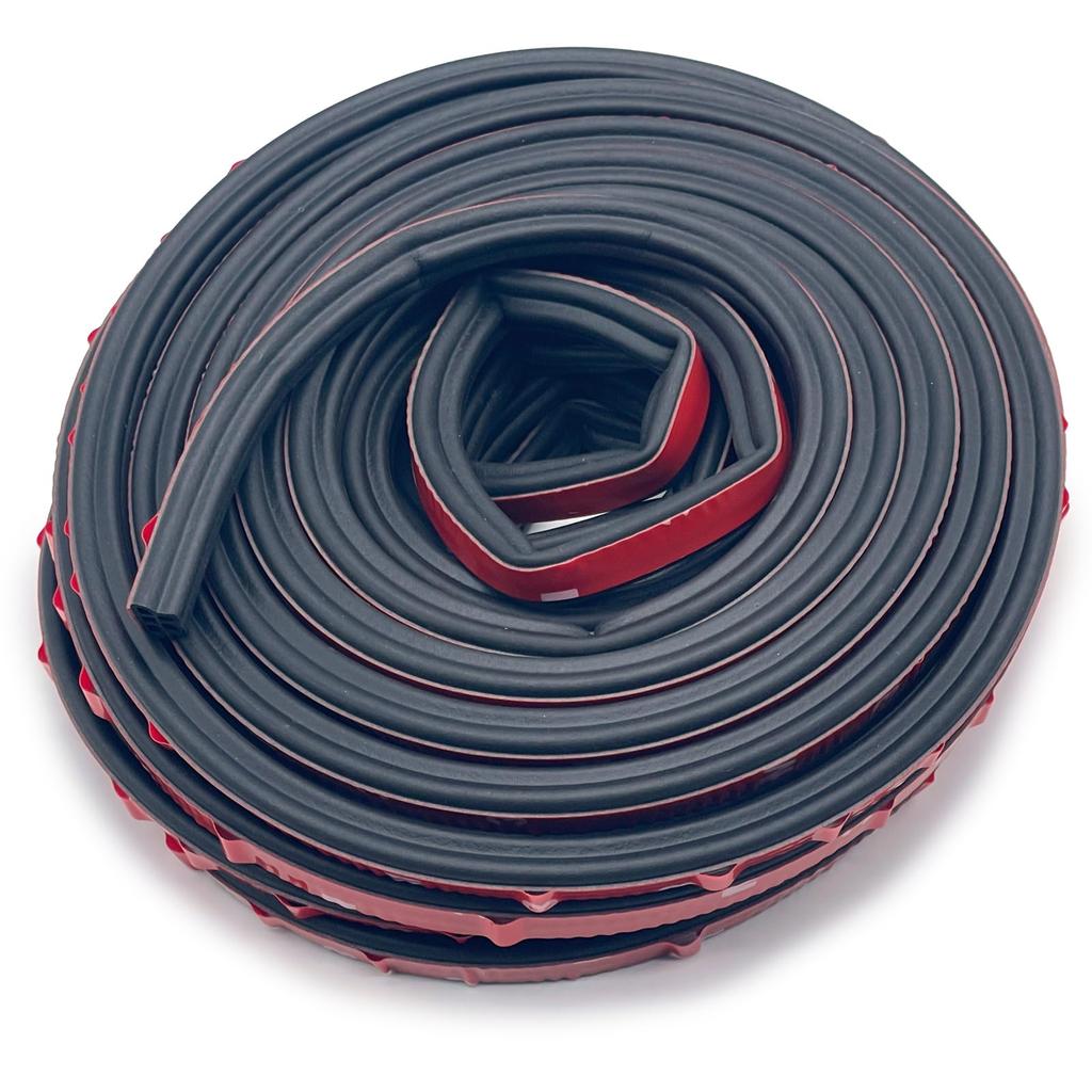 S-NET Weatherstrip Rubber Door Molding Quiet Chatter Noise Prevention Wind