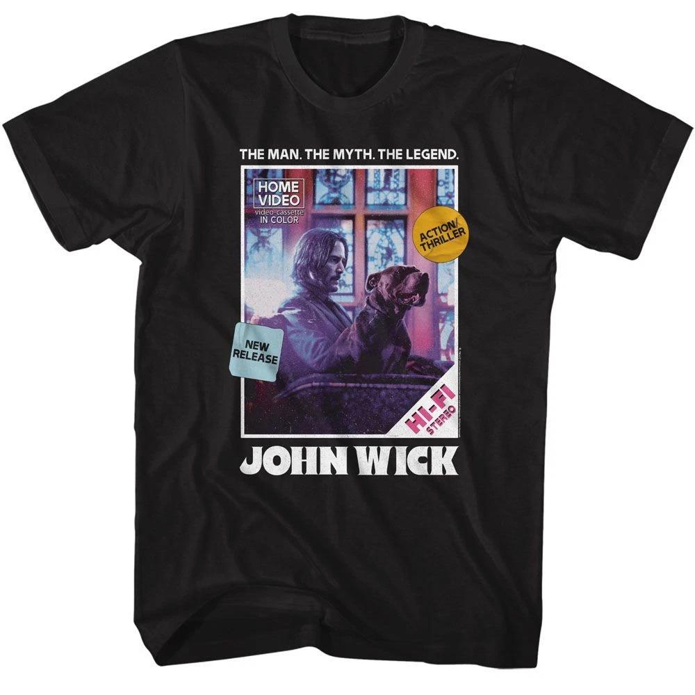 John Wick Vhs Cover Tshirt S
