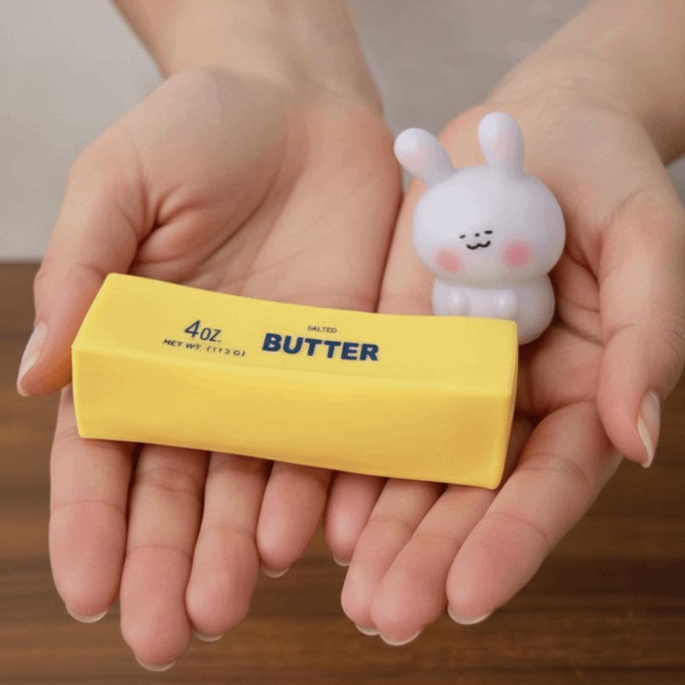Kneading Butter Stick Squeezing Toy Creative Realistic Butter Sticks for Kids Adults