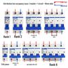 Chint NXB Air Switch Circuit Breaker: 1P, 2P, 3P, 4P Household Type D Three-Phase Disconnector 380V.