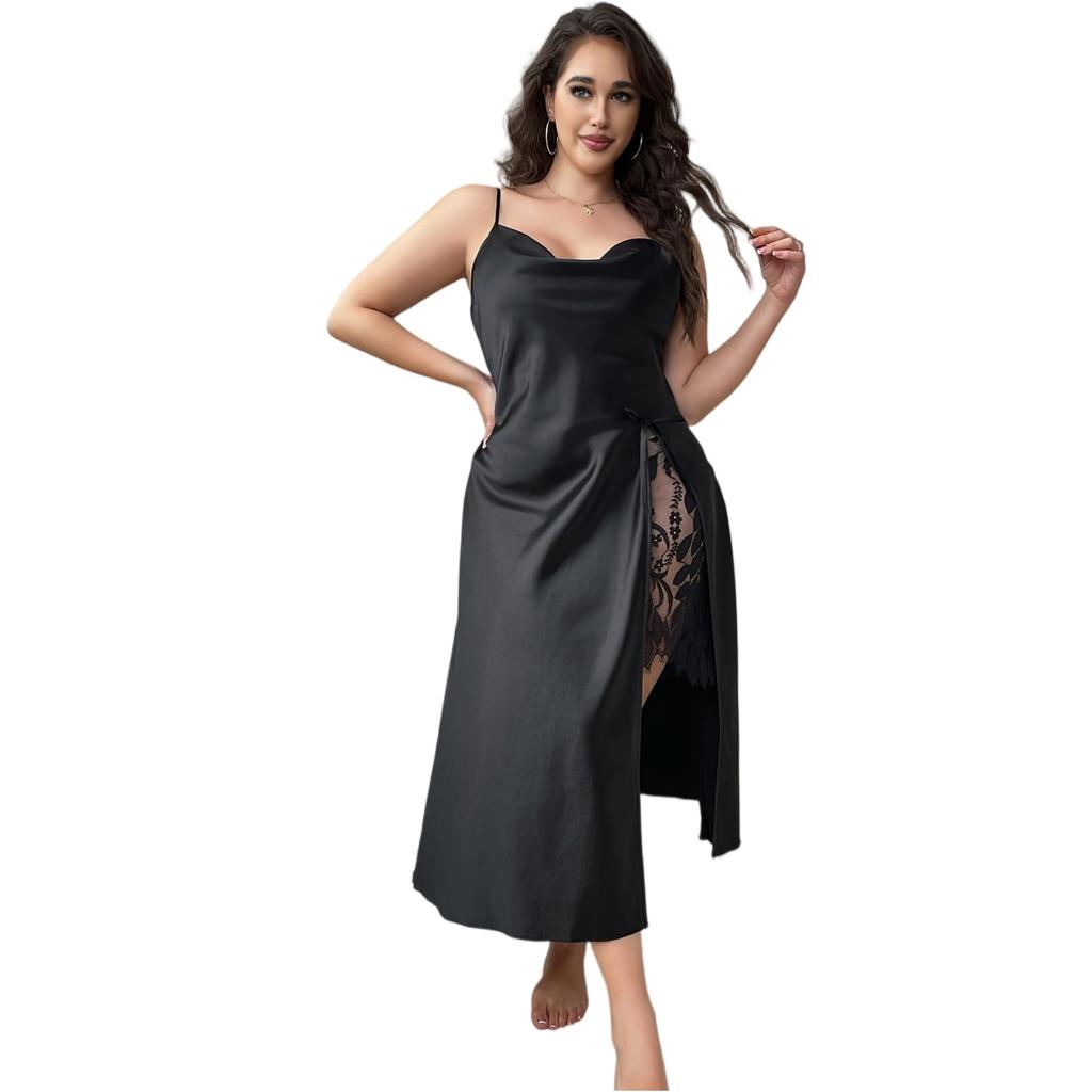 Plus Size Women's Loungewear Sexy Robe Casual Comfortable Nightwear